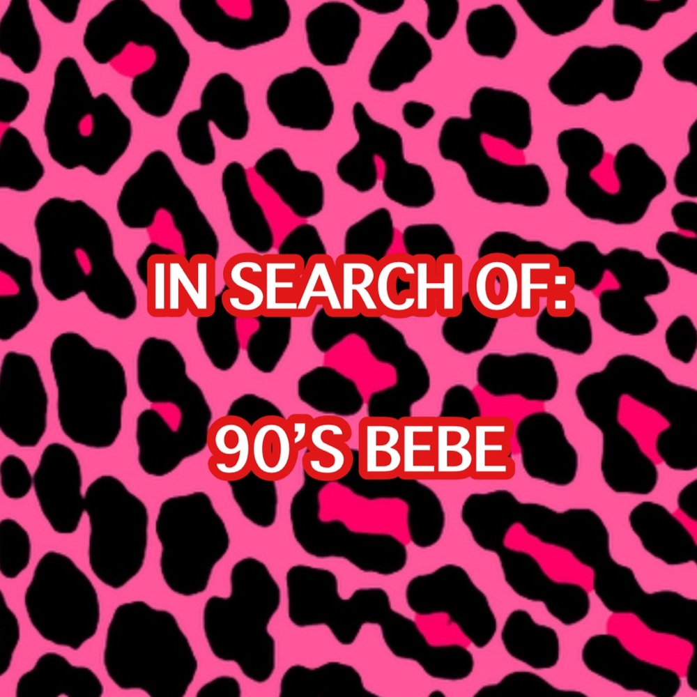 IN SEARCH OF: VINTAGE BEBE